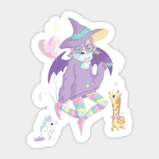 Pastel Witch Sticker